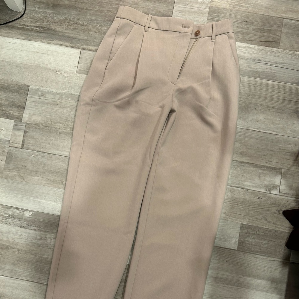 Abercrombie & Fitch Tailored Relaxed Straight Pants
